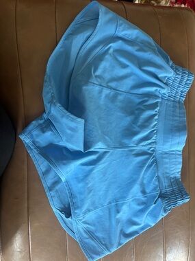 lululemon athletica Blue Athletic Running Shorts